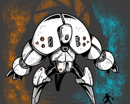 Detail View of T-Shirt - Last Boss