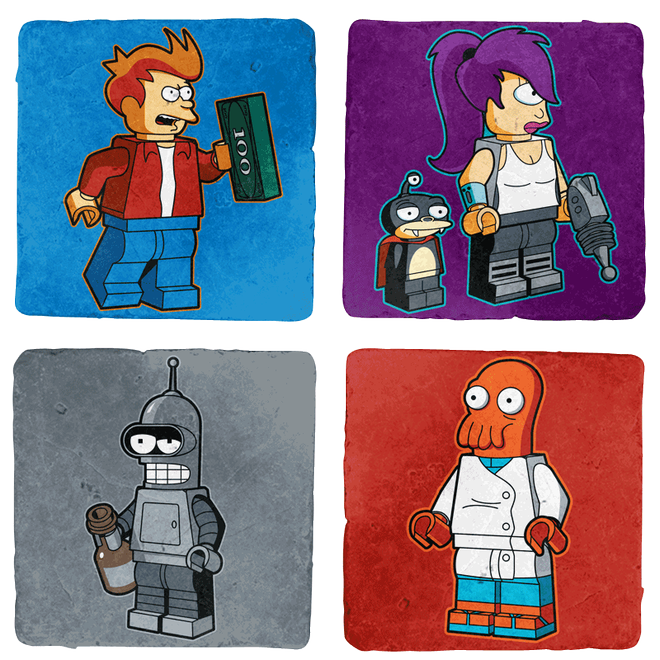 lego futurama minifigures