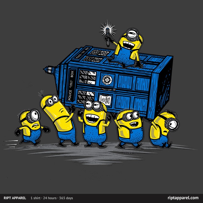 The Minions Have The Phone Box